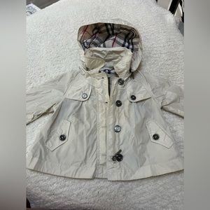 Burberry infant raincoat/windbreaker